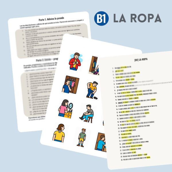 La ropa [B1]
