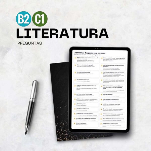 Literatura, preguntas [B2-C1]