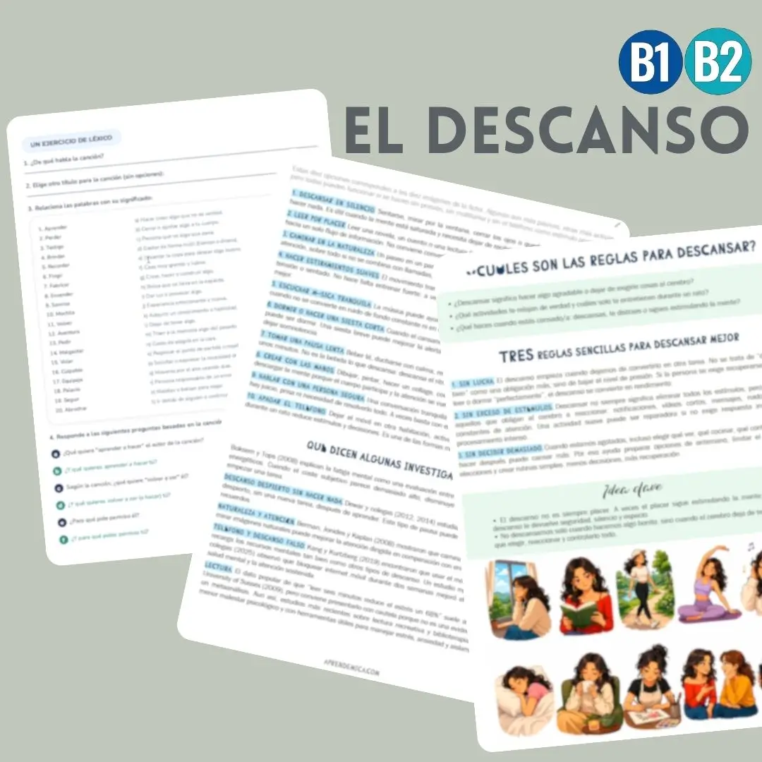 [B1] Descanso investigaciones